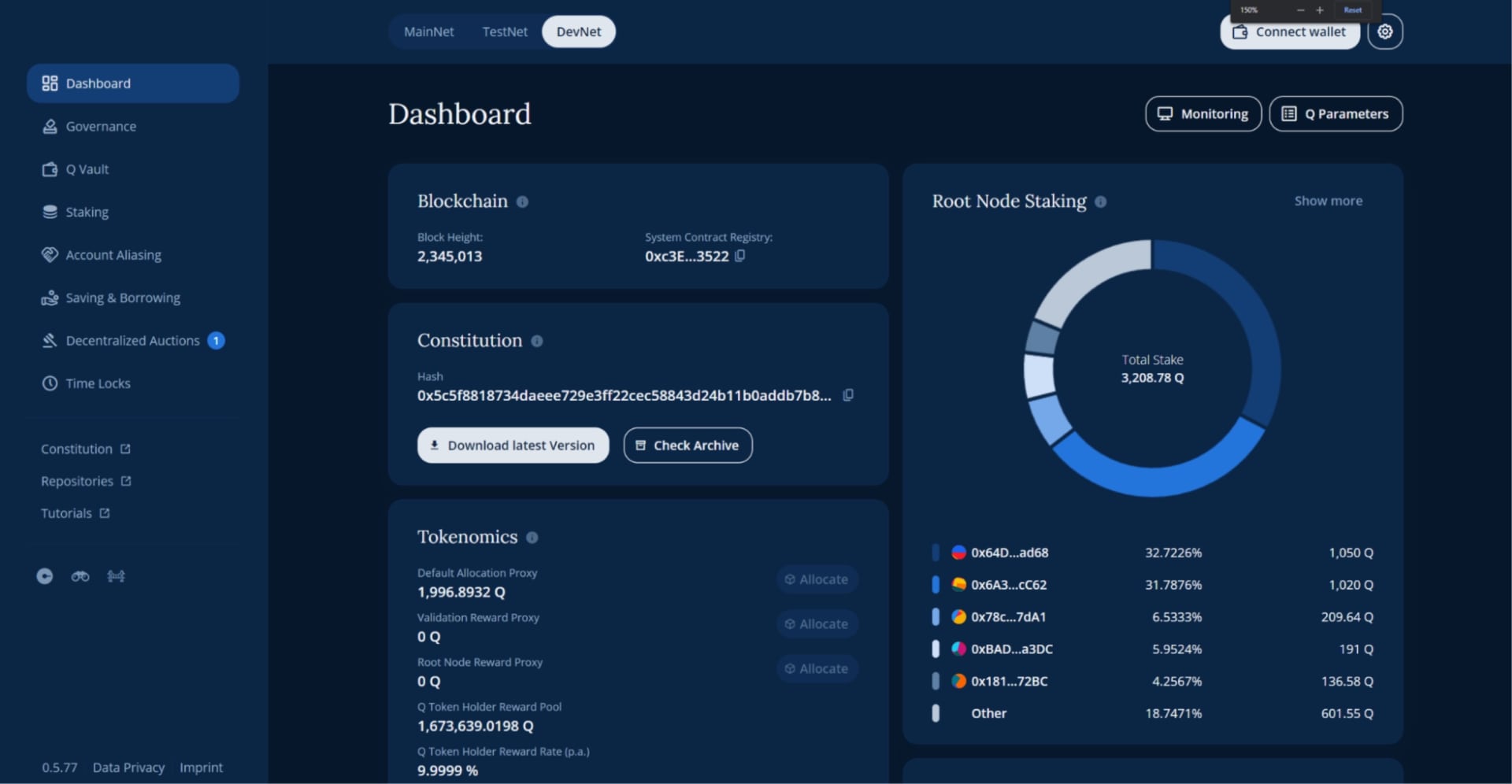 Blockchain-based legal governance system